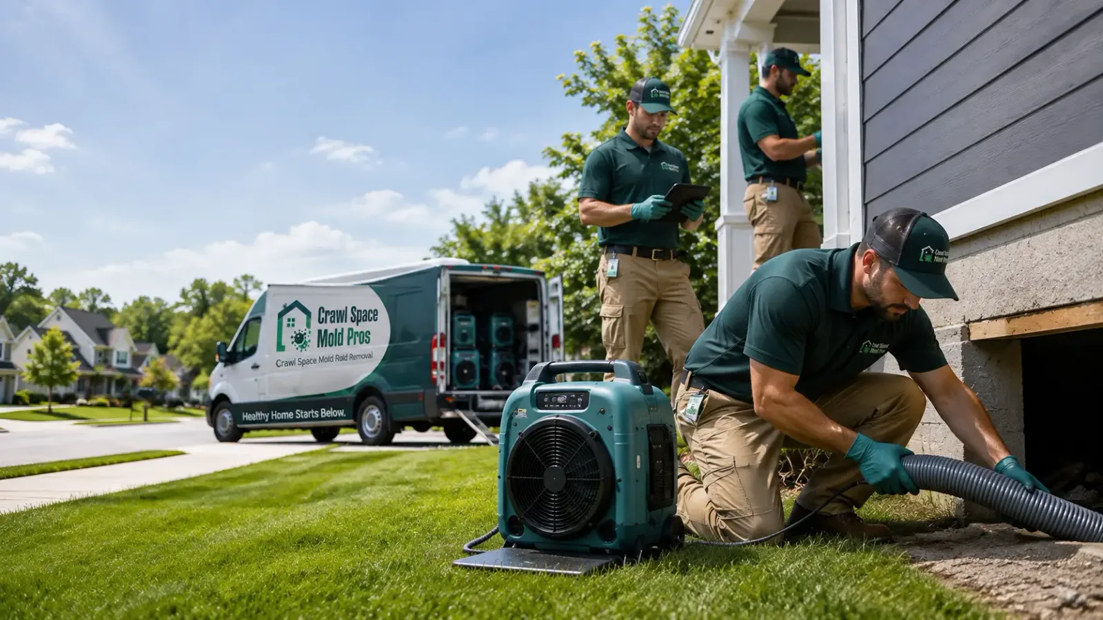 Crawl Space Mold Removal in Glenham, NY